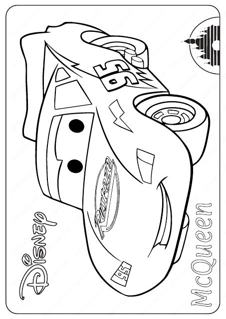 Cars Coloring Pages Disney