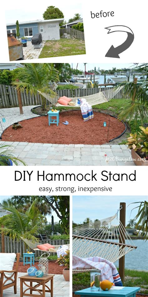 How to Build A Durable DIY Hammock Stand From Posts