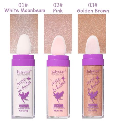 2 Colors Polvo De Hadas Fairy Highlight Patting Powder Highlighter