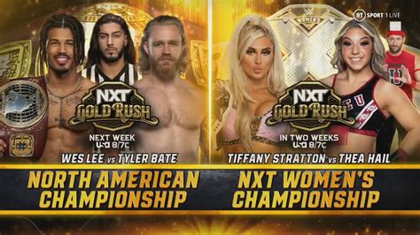 North American title match added to next week’s WWE NXT Gold Rush - F4W/WON