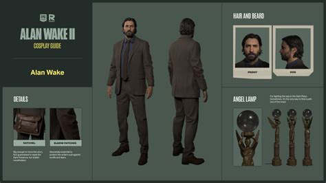 Alan And Saga Cosplay Guides — Alan Wake