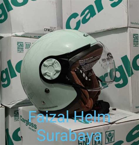 Cargloss Hijab Solid S Green New Edition Original Helmet Lazada Indonesia