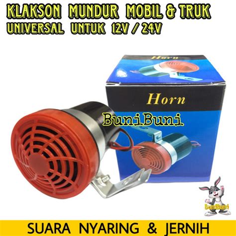 Jual Klakson Mundur Tw Alarm Atret Back Horn Buzzer Mobil V Truk