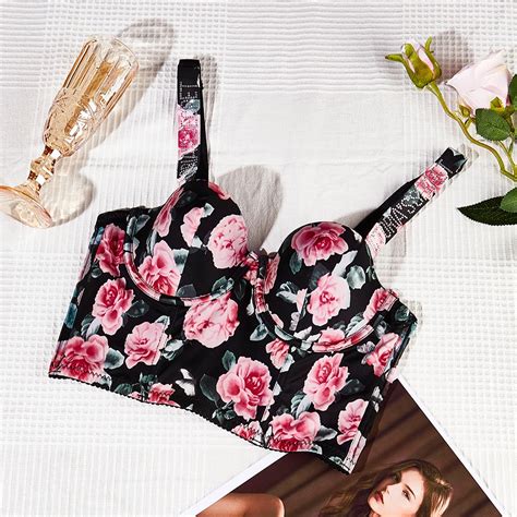 Victoria S Secret Set 2 Piece Lace For Woman Bra Push Up Sexy Lingerie Seamless Lingerie
