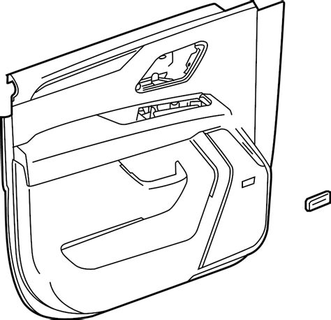 Chevrolet Tahoe Door Interior Trim Panel Speaker System