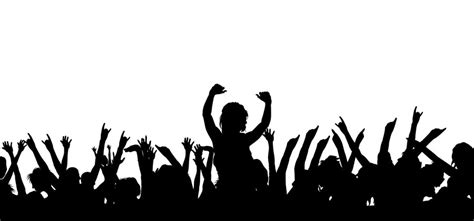 Premium Vector | Dance Party group of people dancing crowd dance Silhouette