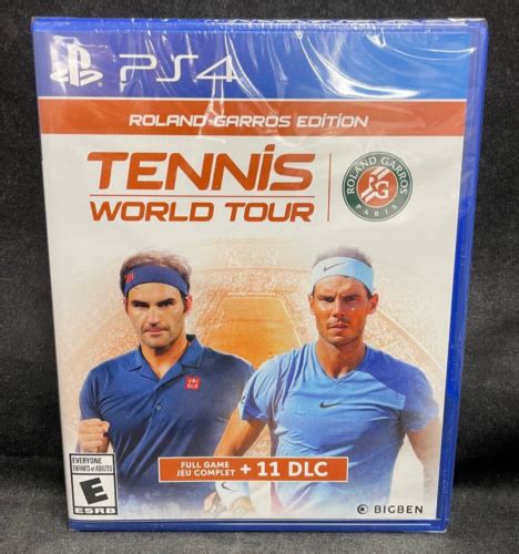 Tennis World Tour Roland Garros Edition Ps Playstation Brand New