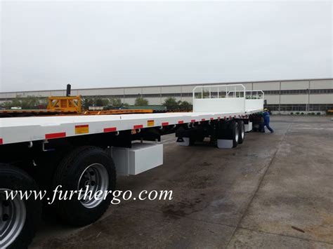 B Train B Double Flatbed Trailer 30ft 40ft