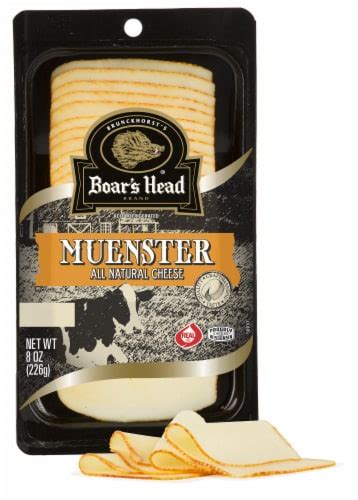 Boar S Head Muenster Cheese 8 Oz Ralphs