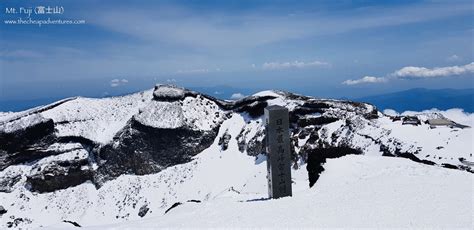 (富士山) Mt. Fuji Winter Hike