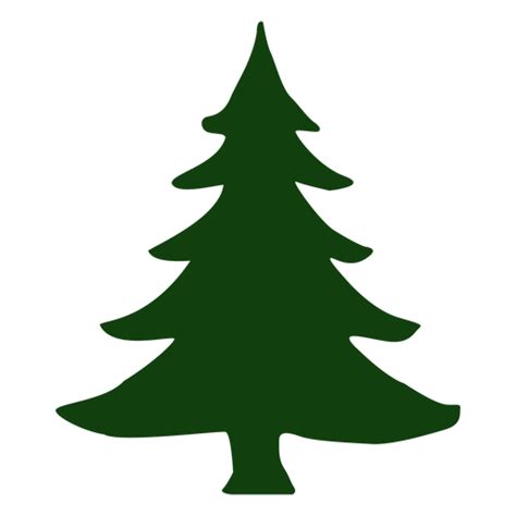 Simple Christmas Tree Transparent PNG