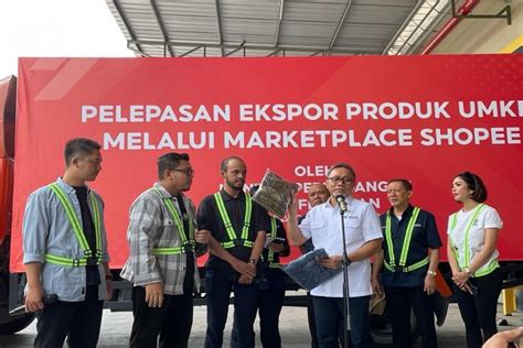 Shopee Bangun Gudang Ekspor Kapasitas Juta Barang Di Kalideres E