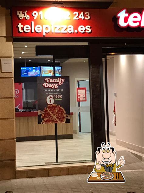 Restaurante Telepizza Fuente El Saz Comida A Domicilio Fuente El Saz