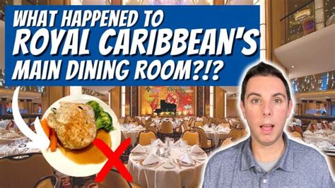 New Royal Caribbean Main Dining Room Menus What We Loved And Hated