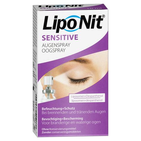 Lipo Nit Augenspray Sensitive Nachbenetzung Augentropfen