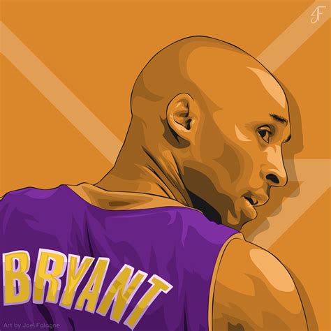 Artstation Kobe Tribute Vector Art