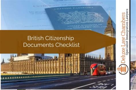 British Citizenship Documents Checklist 2024