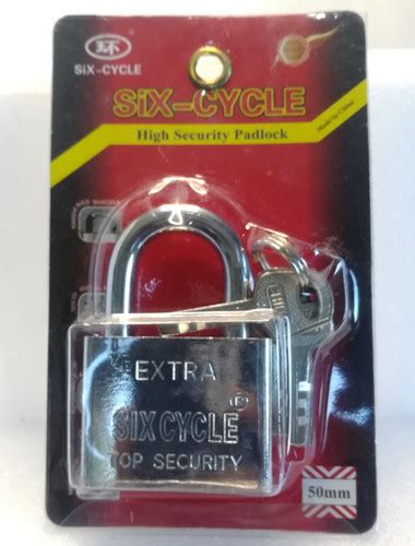 Six Cycle High Security Padlock Digital Commodities