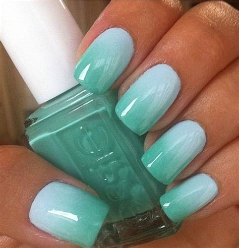 Gorgeous 90 Best Ideas About Ombre Nails Art Design Mint Green Nails