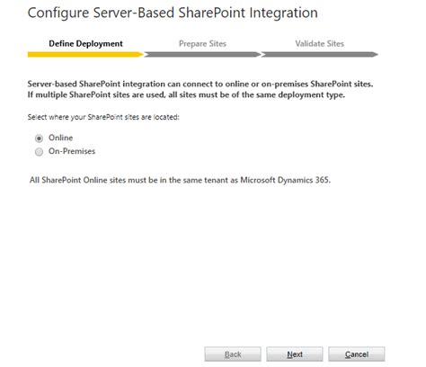 How To Enable Dynamics 365 Crm And Sharepoint Integration Step By Step