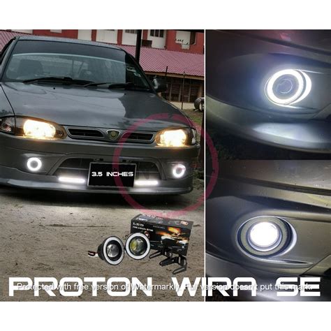 Sc Proton Wira Se Lampu Sport Fog Lights Foglamp Fog Lamp Kereta