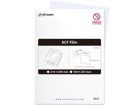 ACF пленка Phrozen для 3D принтера (A4) - Planeta3D