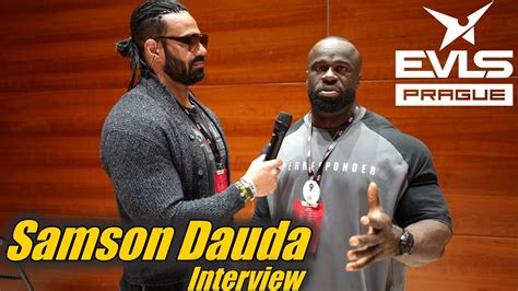 Samson Dauda Interview at Prague Pro 2023 - YouTube