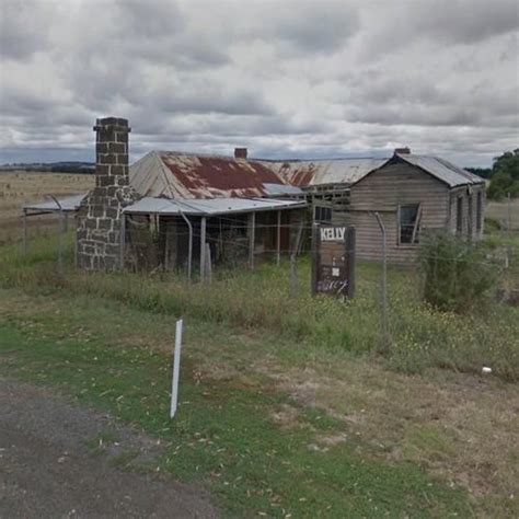 Ned Kelly's boyhood home in Beveridge, Australia (Bing Maps)