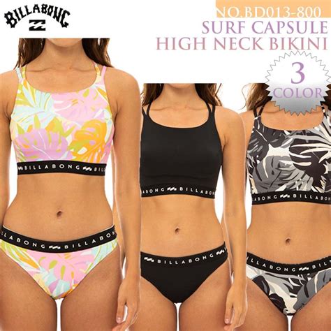 Ss Billabong Surf Capsule High Neck Bikini Bd