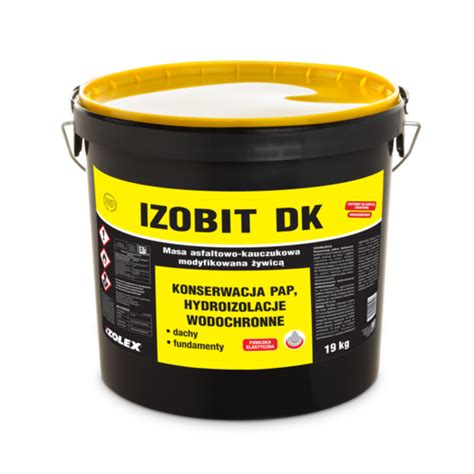 Masa Asfaltowo Kauczukowa Izobit DK 19 Kg Izolex Bricomarche Pl