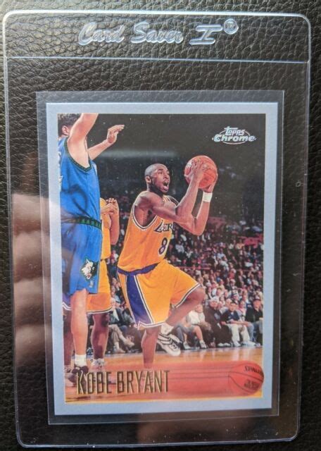 Topps Chrome Kobe Bryant Rookie Reprint Filler Lakers