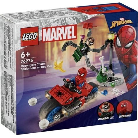 LEGO 樂高 76275 Motorcycle Chase Spider Man vs Doc Ock 蝦皮購物