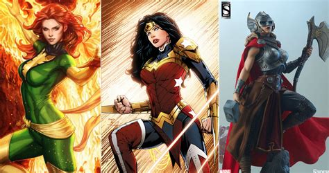 Ten Crazy Powerful Superheroines - Daily Superheroes - Your daily dose