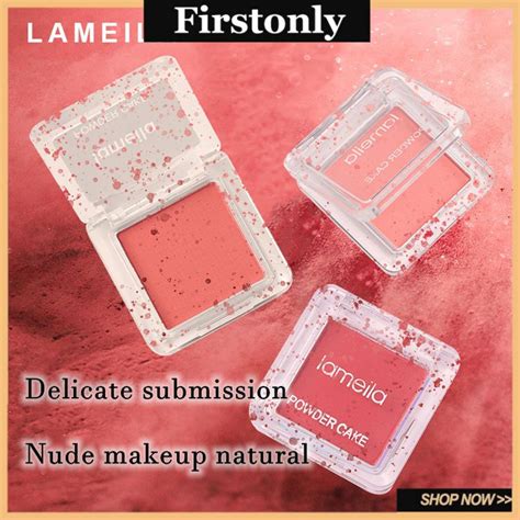 Mua Phấn Má Dạng Bột Đơn Sắc La Mỹ Latinh Phấn Má Trang Điểm Màu Nude Chống Nước Tự Nhiên Tinh