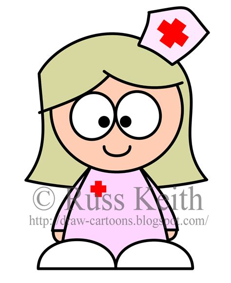 How To Draw Cartoons: Nurse