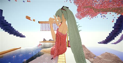 Hatsune Miku Hot Spring Minecraft Map