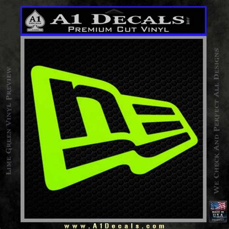 New Era Logo Only Decal Sticker » A1 Decals