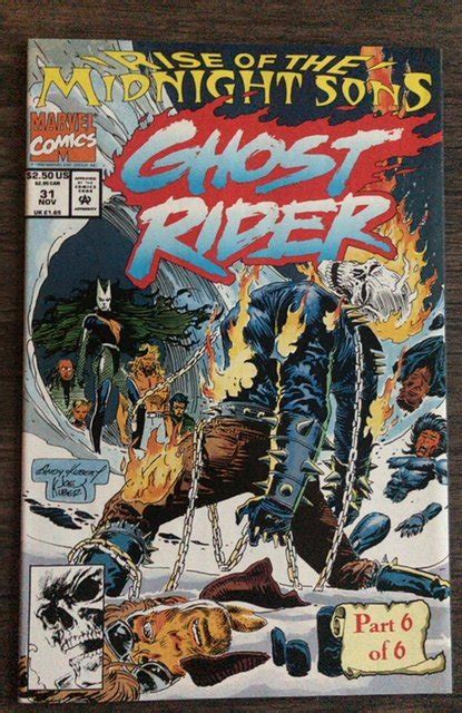 Ghost Rider 31 Direct Edition 1992 Comic Books Modern Age