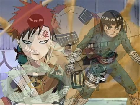 Lee vs Gaara Desktop by PyroJohn19 on DeviantArt