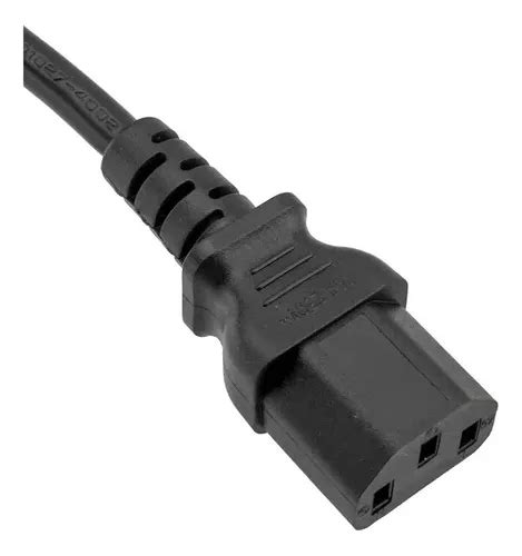 Cable De Poder Pc Corriente Pc Cable Fuente De Poder 1 5mts 1 943 En