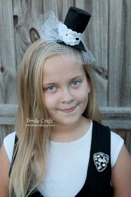 Mad Hatter Mini Top Hat Headband