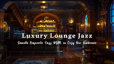 Luxury Lounge Jazz 🍷 Relaxing Soft Sax Jazz Music Smooth Exquisite