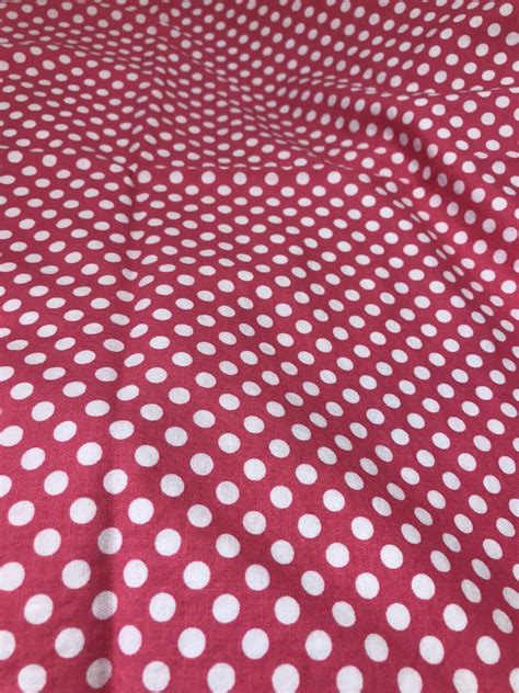 Riley Blake Pink Dots Fabric Polka Dot Cotton Quilt 20 X 44 F47 EBay