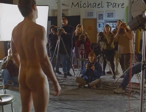 Nude Female Model Posing In Class