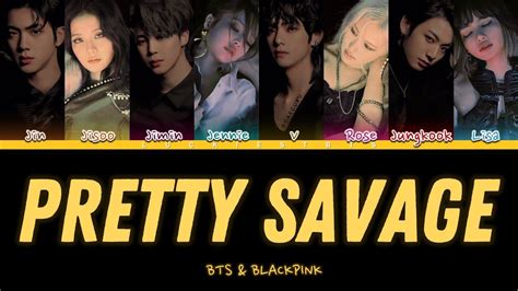 How Would BTS BLACKPINK Sing PRETTY SAVAGE BY BLACKPINK FANMADE