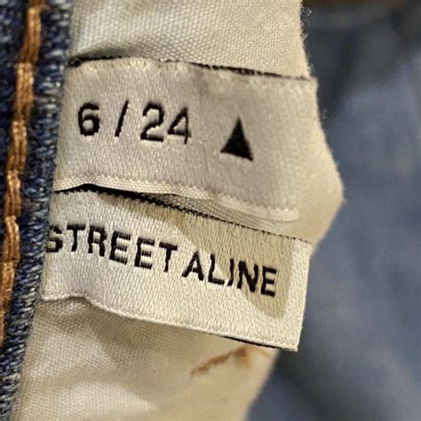 A Street Aline Crop Georgia Brand Abrand Size Depop