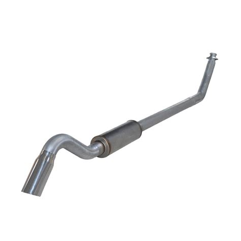 Diamond Eye 4 Stainless Turbo Back Single Turn Down Exhaust 98 5 02