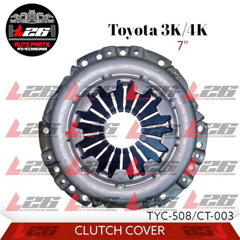 Toyota 3K 4K CLUTCH COVER PRESSURE PLATE 7 TYC 508 CT 003 Shopee