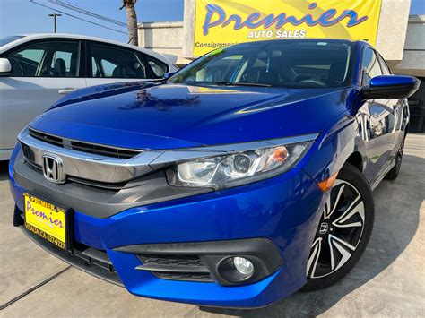 2016 HONDA Civic EX 4DR Sedan at Premier Auto Visalia