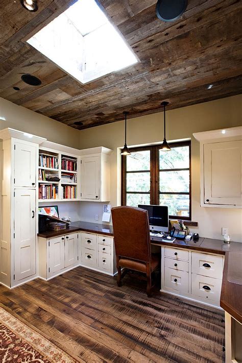 20 Trendy Ideas For A Home Office With Skylights Rustic Home Offices